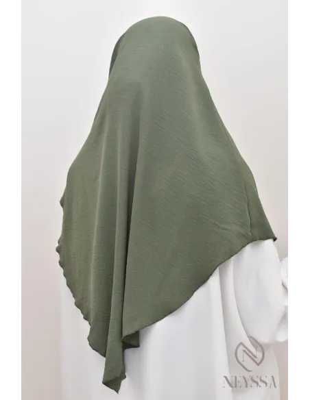 Cheap round flowing jazz khimar for muslim woman