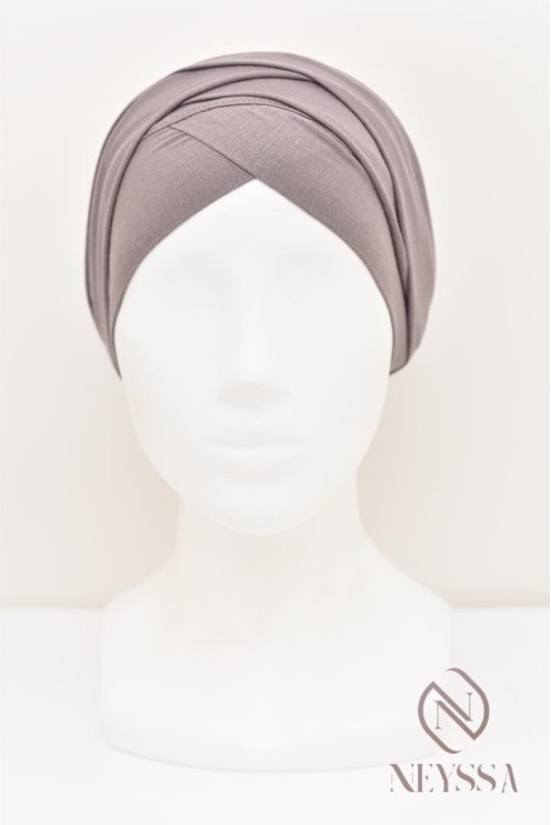Turban croisé couvrir les cheveux, turban sous hijab, turban style