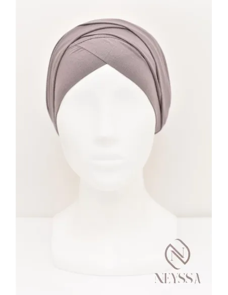 Turban croisé couvrir les cheveux, turban sous hijab, turban style