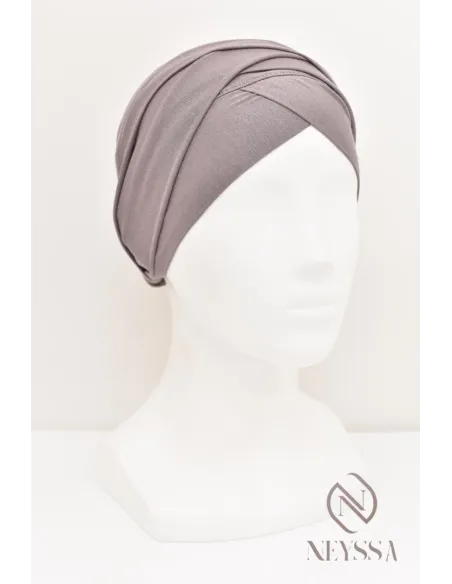 Turban croisé couvrir les cheveux, turban sous hijab, turban style