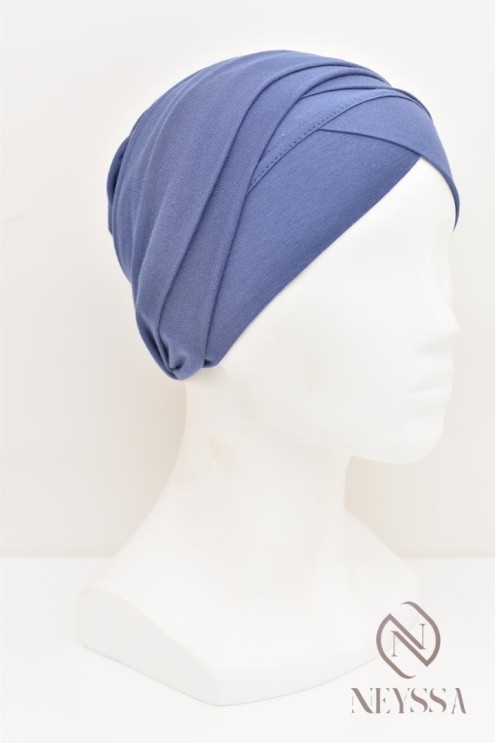 Turban croisé couvrir les cheveux, turban sous hijab, turban style