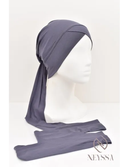 Turban croisé couvrir les cheveux, turban sous hijab, turban style