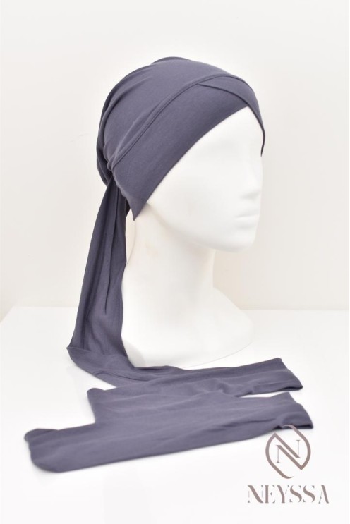 Turban croisé couvrir les cheveux, turban sous hijab, turban style