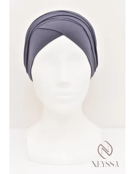 Turban croisé couvrir les cheveux, turban sous hijab, turban style