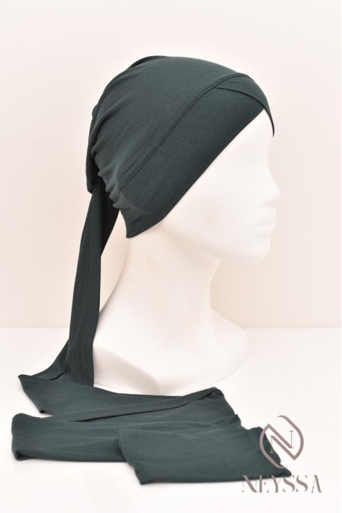 Turban croisé couvrir les cheveux, turban sous hijab, turban style