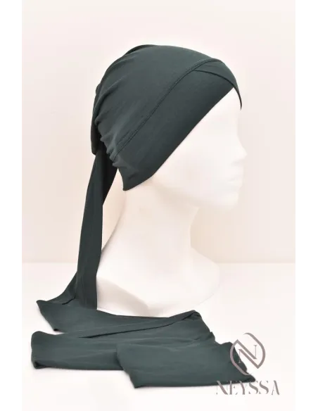Turban croisé couvrir les cheveux, turban sous hijab, turban style