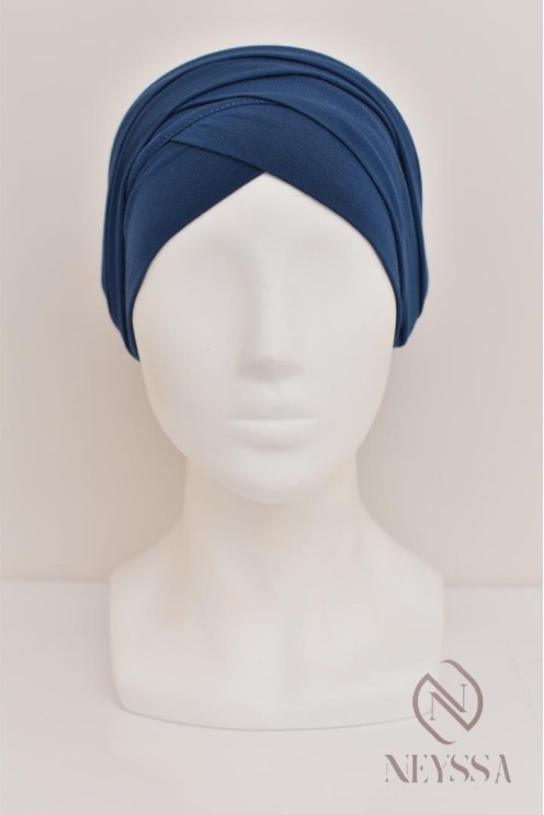 Turban croisé couvrir les cheveux, turban sous hijab, turban style