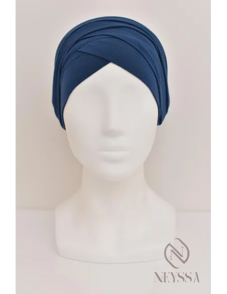 Turban croisé couvrir les cheveux, turban sous hijab, turban style