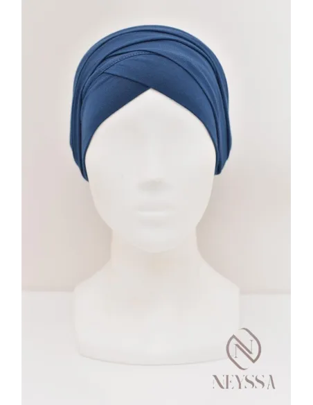 Turban croisé couvrir les cheveux, turban sous hijab, turban style