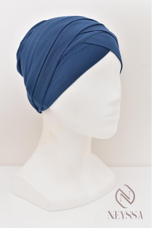 Turban croisé couvrir les cheveux, turban sous hijab, turban style