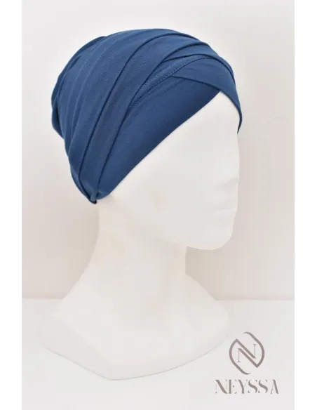Turban croisé couvrir les cheveux, turban sous hijab, turban style