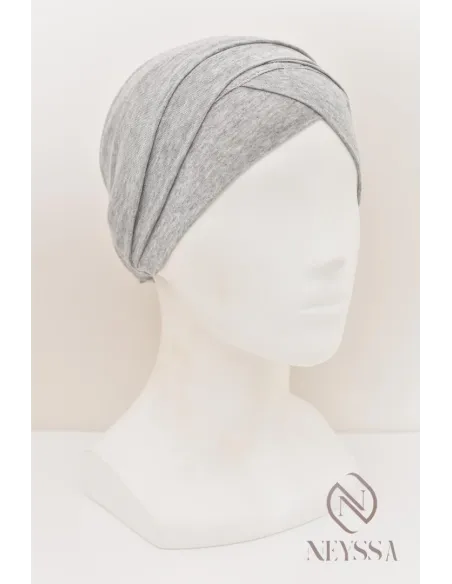 Turban croisé couvrir les cheveux, turban sous hijab, turban style