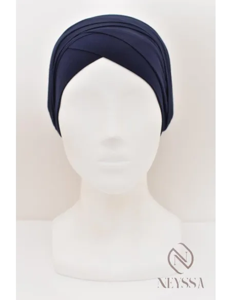 Turban croisé couvrir les cheveux, turban sous hijab, turban style