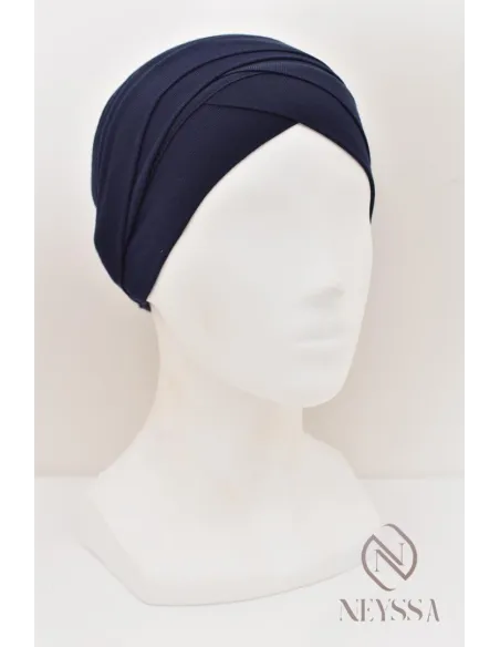 Turban croisé couvrir les cheveux, turban sous hijab, turban style