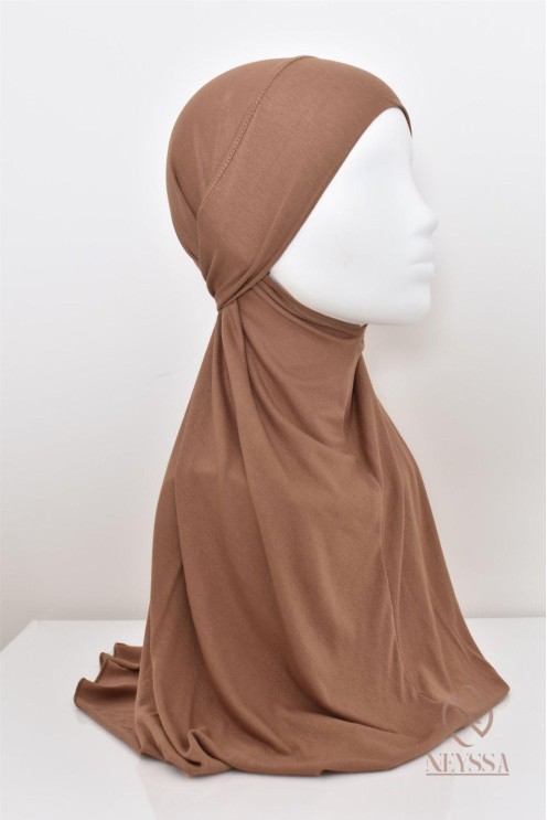 Hijab à nouer façon jilbab