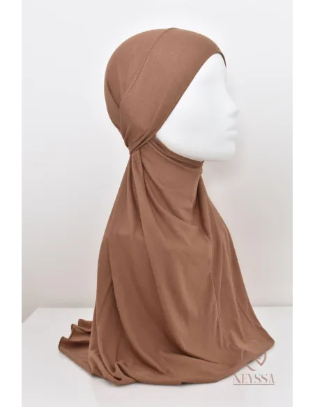 Hijab à nouer façon jilbab