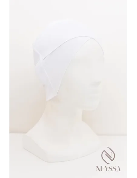 bandeau croisé en sous hijab indispensable pour femme voilée musulmane