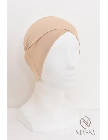 bandeau croisé en sous hijab indispensable pour femme voilée musulmane
