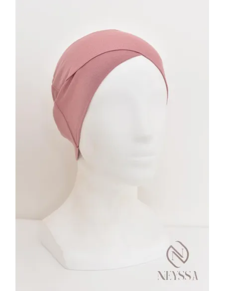 bandeau croisé en sous hijab indispensable pour femme voilée musulmane