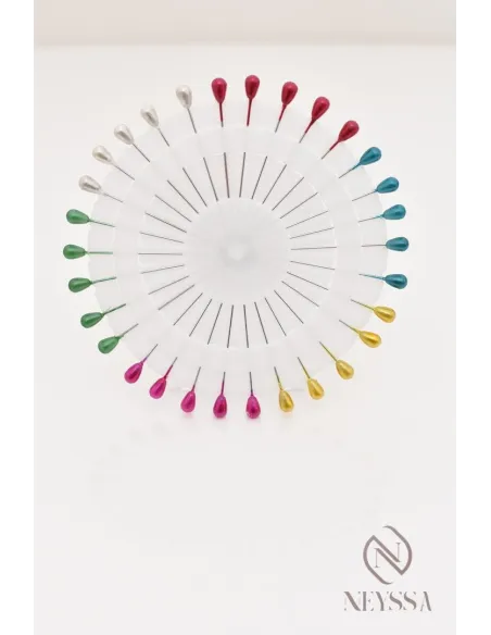 lot d'épingles pour fixer le hijab, plusieurs couleurs disponibles