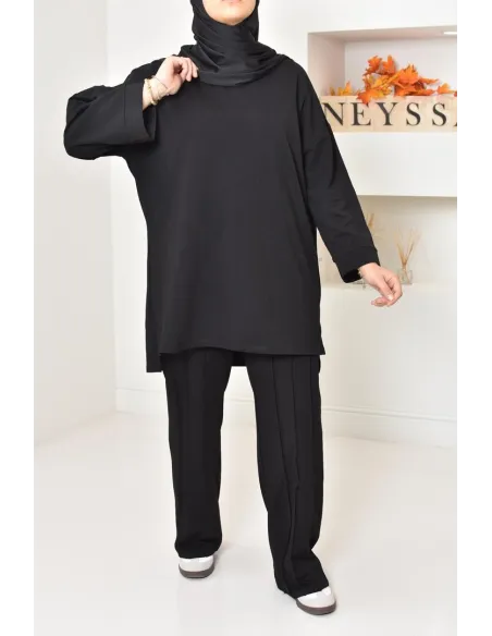 ensemble modeste femme sportwear, tissu coton agréable à porter