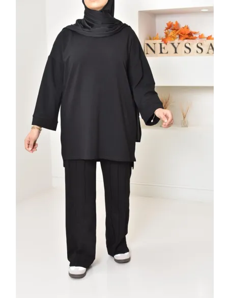 ensemble modeste femme sportwear, tissu coton agréable à porter