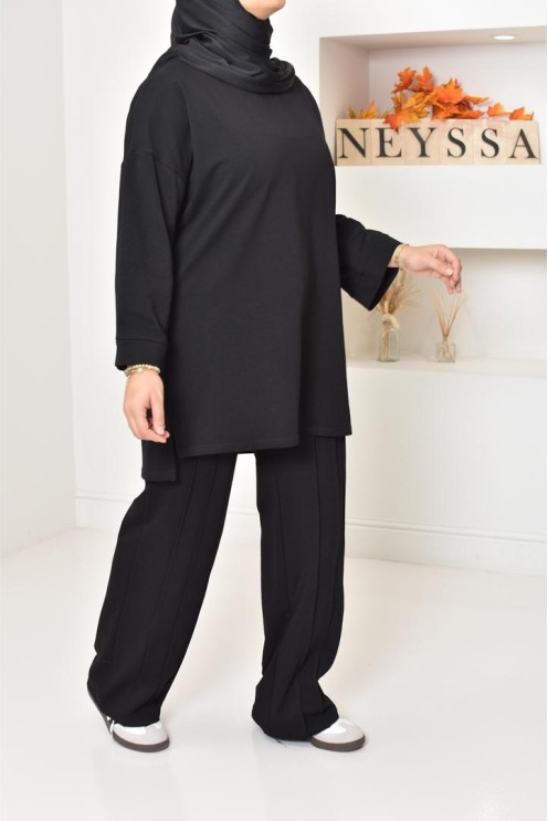 ensemble modeste femme sportwear, tissu coton agréable à porter