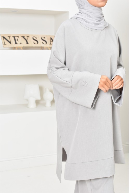 ensemble tunique jupe moderne et modeste, idéal femme voilée