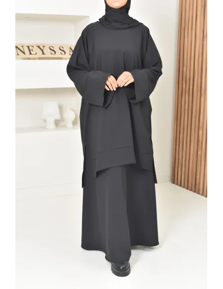 ensemble tunique jupe moderne et modeste, idéal femme voilée