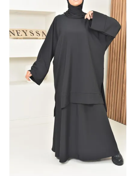 ensemble tunique jupe moderne et modeste, idéal femme voilée