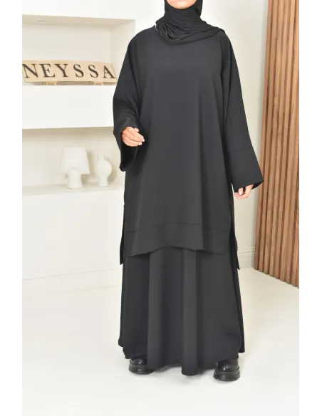 ensemble tunique jupe moderne et modeste, idéal femme voilée
