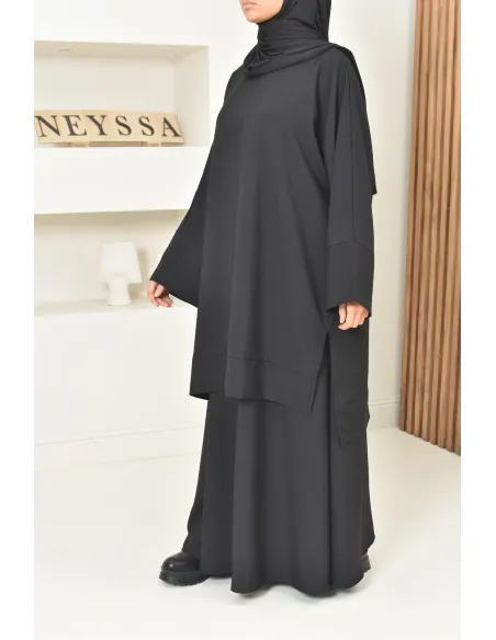 ensemble tunique jupe moderne et modeste, idéal femme voilée