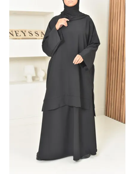 ensemble tunique jupe moderne et modeste, idéal femme voilée