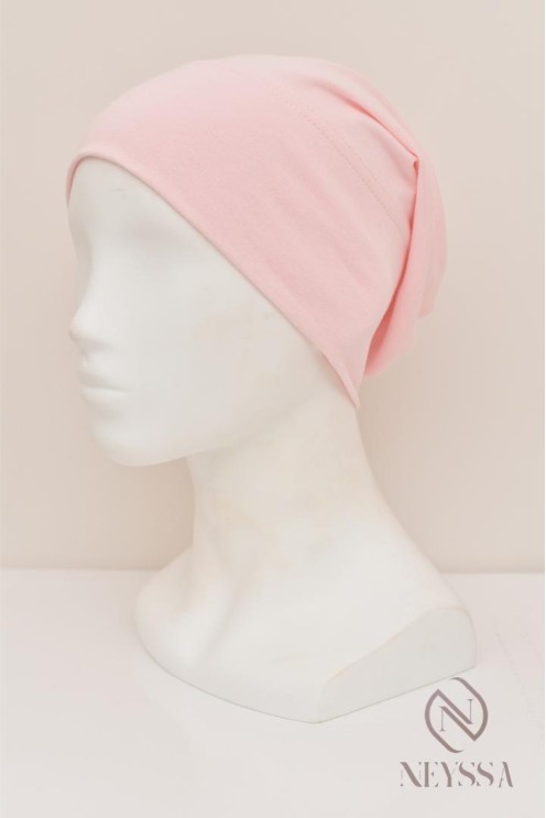 Bonnet fermé sous hijab à fronce, maintien correctement votre hijab