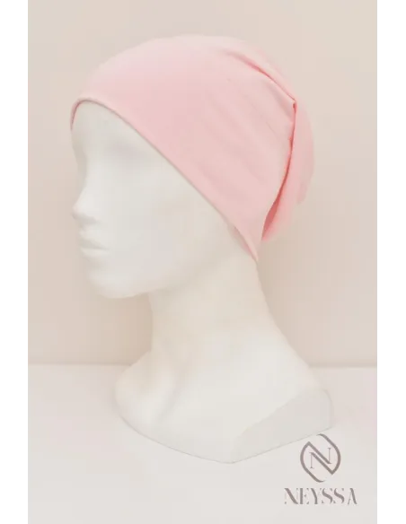 Bonnet fermé sous hijab à fronce, maintien correctement votre hijab