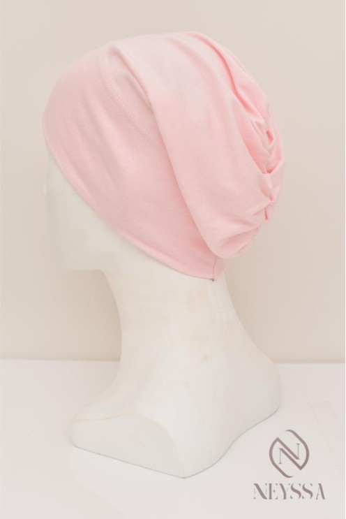 Bonnet fermé sous hijab à fronce, maintien correctement votre hijab