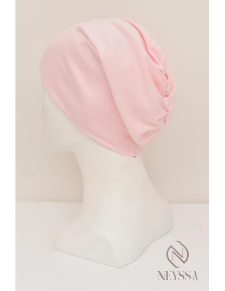 Bonnet fermé sous hijab à fronce, maintien correctement votre hijab