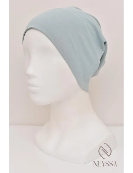 Bonnet fermé sous hijab à fronce, maintien correctement votre hijab