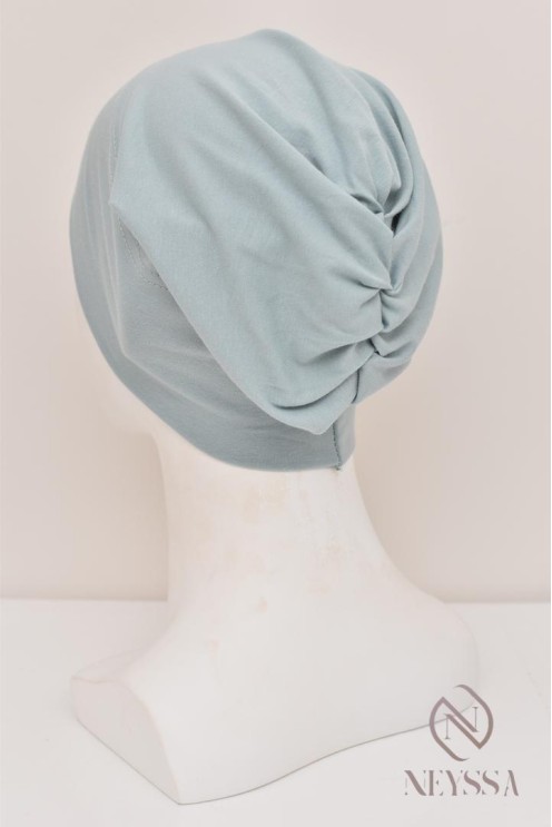 Bonnet fermé sous hijab à fronce, maintien correctement votre hijab