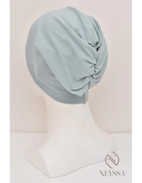 Bonnet fermé sous hijab à fronce, maintien correctement votre hijab