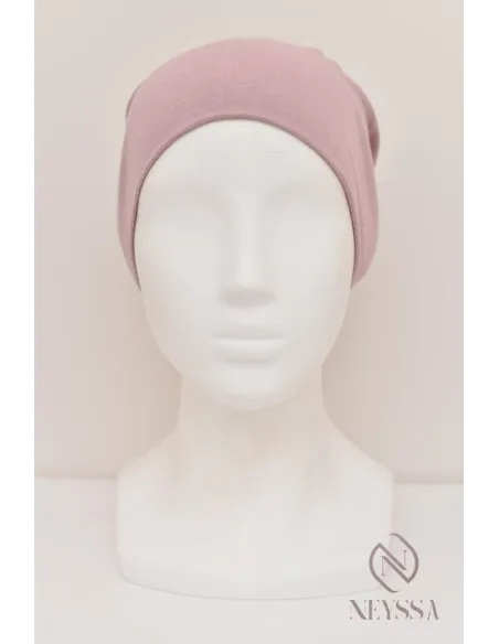 Bonnet fermé sous hijab à fronce, maintien correctement votre hijab