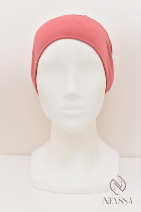 Bonnet fermé sous hijab à fronce, maintien correctement votre hijab