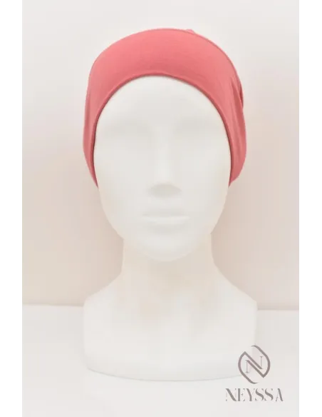 Bonnet fermé sous hijab à fronce, maintien correctement votre hijab