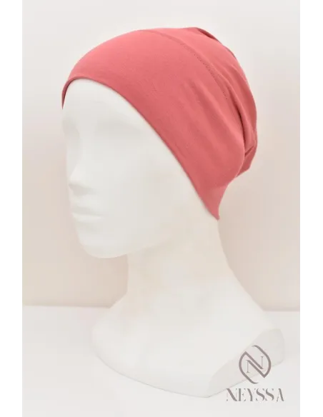 Bonnet fermé sous hijab à fronce, maintien correctement votre hijab