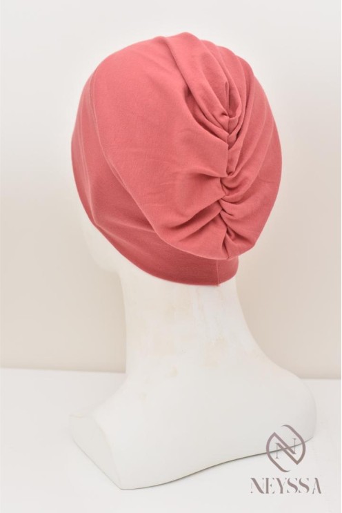 Bonnet fermé sous hijab à fronce, maintien correctement votre hijab