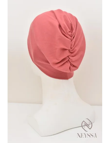 Bonnet fermé sous hijab à fronce, maintien correctement votre hijab