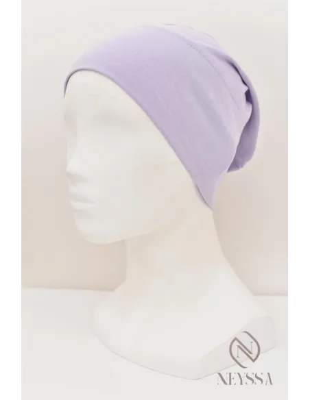 Bonnet fermé sous hijab à fronce, maintien correctement votre hijab