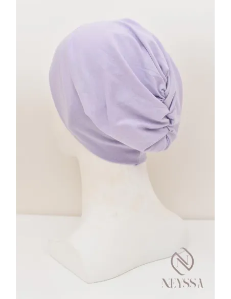 Bonnet fermé sous hijab à fronce, maintien correctement votre hijab