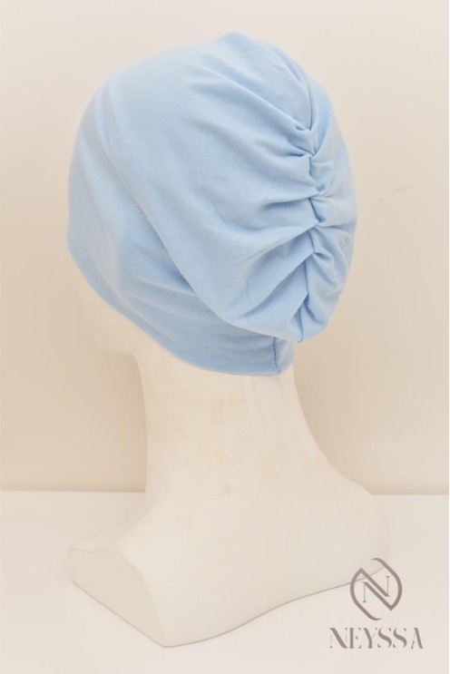 Closed cap under hijab with ruffle, keeps your hijab in place