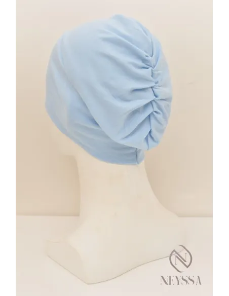 Closed cap under hijab with ruffle, keeps your hijab in place